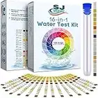 16 in 1 Drinking Water Test Kit |High Sensitivity Test Strips detect pH, Hardness, Chlorine, Lead, Iron, Copper, Nitrate, Nitrite | Home Water Purity Test Strips for Aquarium, Pool, Well & Tap Water