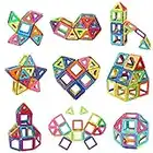 Magnetic Tiles Magnet Blocks - 40 PCS 3D Magnetic Building Tiles Toys for Kids Set