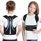 Aollop Posture Corrector for Kids Children, Back Straightener Spinal Support, Adjustable Lumbar Support Back Brace Posture For Shoulder & Back Support