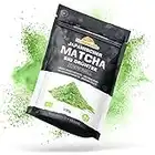 Matcha-Tee-Pulver-Bio - Ceremonial Grade - 100g Original Green Tea aus Japan. Grüntee-Pulver Matcha Zeremonie-Qualität, hergestellt in Kyoto. Ideal zum Trinken, Kochen und als Kaffee Latte Zugabe.