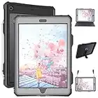 iPad 10.2 Case - iPad 9th Generation Case Waterproof iPad 8th Generation Case 2020 iPad 7th Generation case 2019 Full Protection Shockproof Anti-Scratch Case with Strap Stand Pencil Holder