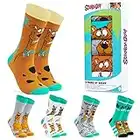 Scooby Doo Mens Socks, Crew Socks Multipack