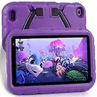 Oangcc 2023 Tableta para Niños FHD 7 Pulgadas Android 11 Tablets Infantil Certificado por Google GMS,WiFi 6,Bluetooth 5.0,32GB(TF4-256G),Control Parental/Kid-Proof Funda Tablet/Niños Educativo-Morado