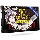 50 Amazing Card Tricks Kit for All Ages with Trick Decks Included