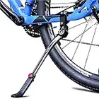 RBRL Béquille de vélo réglable en alliage antidérapant pour VTT de 61 cm à 73,7 cm (24") VTT / vélo de route / BMX (blanc)