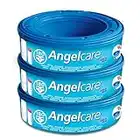 Angelcare Casetes de recambio para sistema de eliminación de pañales, paquete de 3