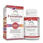 Terry Naturally Clinical Essentials - 60 Tablets - Multivitamin & Mineral Supplement with 30 Premium Nutrients, Gentle On The Stomach, No Vitamin Aftertaste - Non-GMO, Gluten-Free - 30 Servings