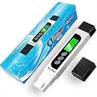 Water Quality Tester, Accurate and Reliable, HoneForest TDS Meter, EC Meter & Temperature Meter 3 in 1, 0-9990ppm, Ideal Water Test Meter for Drinking Water, Aquariums, etc.