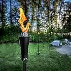 Outland Tonga 71-Inch Portable Propane Gas Outdoor Torch - for Backyard Garden Patio Deck, 7,000 BTU