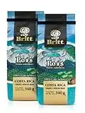 Café Britt Poas Volcanic Earth Whole Bean Coffee, 12-Ounce Bags (Pack of 2) Color: Poas Volcanic Earth Whole Bean