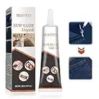 Colla per Tessuti, Cuce Colla Liquido per Tessuto, Liquida Colla per Tessut, Sew Glue, Adesivo Impermeabile Trasparente Permanente, per Cucire Fast Tack Bonding Colla Riparazione Vestiti