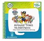 LeapFrog LeapStart Pre-K (Level 2) Around Town with PAW Patrol. Jobs, Places & Problem Solving Activity Book (English Version)