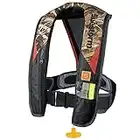 Bluestorm Gear Atmos 40 Automatic/Manual Inflatable PFD Life Jacket for Adults | US Coast Guard Approved (Realtree Max5 Camo)…