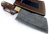 Handmade Chef Knife Kitchen Knife Real Leather Sheath. SM75