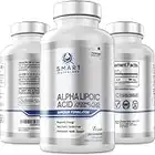 Alpha Lipoic Acid 600mg Per Serving, 240 Vegan Capsules- Gluten Free, Pure Non-GMO ALA- Supports Energy & Anti Oxidant
