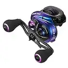 Piscifun Spark Pro Baitcasting Reel, Low Profile Baitcaster Fishing Reel, Super Compact 16.5LBs Max Drag, 8.1:1 Gear Ratio,11 + 1 Shielded Ball Bearings Magnetic Brake System(Right Handed)