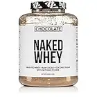 NAKED nutrition Whey Protein Supplement Powder, Chocolate, GMO Free, Soy Free, Gluten Free Aid Muscle Growth and Recovery 60 Servings, 5 Ib