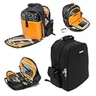 JetPack Prime DJ Backpack for DVS, Mobile, or Club Gigs, Bag Carry Mixers S9, 62, etc, Laptop, Stand, Tablet, Headphone, Vinyl Records, USB Mobile Devices, Needle Case, Cables, Microphone & More