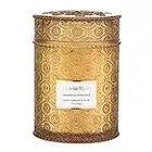 LA JOLIE MUSE Wood Wick 19.4 Oz Sandalwood Scented Candles Soy Wax Candle Large Glass Jar 90 Hours, Gift Candle for Her