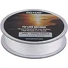 Goture Fly-Fishing-Line,Fly-Line-Backing,8-Braided-Line 20lb 30lb for Trout Bass Pike in The Saltwater Freshwater Orange White Yellow White/Black Yellow/Black