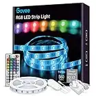 Govee LED Strip Lights 5m RGBColour Changing Lighting Strip with Remote and Control Box for Home TV Kitchen DIY Decoration