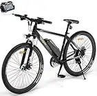 Eleglide Electric Bike, M1 Plus E Mountain Bike, 27.5" Electric Bicycle Commute E-bike with 36V 12.5Ah Removable Battery, LCD Display, Dual Disk Brake, Shimano 21 Speed, MTB for Teenagers and Adults