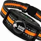 DOGRANGE Rechargeable Anti Bark Collar - Dual Motor Tech for 8-120 lbs, Humane & No Shock Training - Vibration & Beeps Active Modes - All Breeds Barking Device - Adjustable for Small Medium Large Dogs