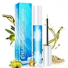 Eyelash Growth Serum, PAPOIYA Eyebrow Enhancer and Eyelash Serum to Growth Longer, Thicker, Fuller, Stronger (5ML) (Blue-A)