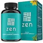 WellPath Zen [Stress Relief Supplement] - Calm Mood, Stress & Energy Support | Ashwagandha Root, Rhodiola Rosea, Lemon Balm, L-Theanine | Premium Mood Support Supplements | Herbal Capsules, 60 Ct