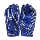 Wilson The Clutch Skill American Football Receiver Handschuhe - blau Gr. 2XL