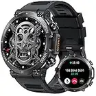 Reloj Inteligente Hombre con Llamada Bluetooth Pulsómetro Monitor de Sueño Pulsera Actividad Inteligente Deportivo 100+ Modos de Deportes Outdoor Fitness Smartwatch para iPhone Xiaomi Samsung Huawei