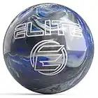 ELITE Pre-Drilled Star Bowling Balls (Large Drilling, 12 lbs, Blue/Black/Silver)