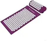 ELEBOX®Acupressure Mat Massage Acupuncture Mat and Pillow Set Ideal for Neck, Back and Shoulder Pain Remedy and Stress Relief with Spike Points