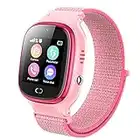 PTHTECHUS Enfants Smartwatch - Enfant Appeler SOS Montres Appareil Controle Parental Photographier Téléphone Mobile Montre Cadeau Enfants pour Filles Garçons