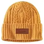 Carhartt Women's Rib Knit Fisherman Beanie, Solar Yellow NEP, One Size