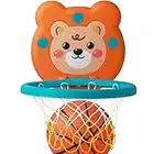 Toddler Sport Door Bath Basketball Hoop Rim Backboard Ring Indoor for Enfant,Outdoor Pro NBA Mini Panier De Basketball System Decor Gifts for Boys Girls Ball Net Pump Game