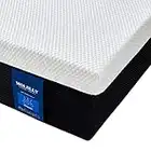 Molblly Double Mattress 8 INCH Memory Foam Mattress Breathable Mattress Medium Firm with Soft Fabric Fire Resistant Barrier Skin-friendly Durable 4f6 Double bed Mattress 135x190x20cm