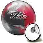 Brunswick T-Zone Scarlet Shadow Bowling Ball, Scarlet Shadow, 8 lb