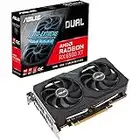 ASUS Dual AMD Radeon RX 6500 XT OC Edition 4GB GDDR6 Gaming Graphics Card (AMD RDNA 2, PCIe 4.0, 4GB GDDR6 Memory, HDMI 2.1, DisplayPort 1.4a, Axial-tech Fan Design, 0dB Technology)