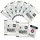 IntegraTM Boost Integra Boost 62 – 8 x 8 g Feuchtigkeitsregler I 2-Wege-Luftbefeuchter mit Anzeigeanzeige – Luftfeuchtigkeit bis zu 25 g I Befeuchtungspaket