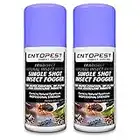 Entopest Bed Bug, Flea & Mite Control Fogger, Total Release Bedroom, Void & Space Treatment 2 x 150ml (High Strength, Eradisect Natural Insect Killer Aerosol)