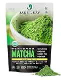 Jade Leaf Organic Matcha Green Tea Powder - Authentic Japanese Origin - Premium Second Harvest Culinary Grade (100g)