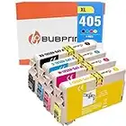 Bubprint 405XL Lot de 4 cartouches d'encre de rechange pour Epson 405 XL pour Epson Workforce Pro WF-3820DWF WF-4820DWF WF-3825DWF WF-7840DTWF WF-4825DWF WF-4830DTWF WF-7830DTWF WF-7835DTWF