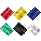 ELEGOO 6PCS 170 tie-Points Mini Breadboard kit for Arduino