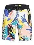 Quiksilver Highline Tijuana 19" - Boardshorts para Hombre Boardshort, Hombre, Snow White, 28