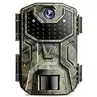 Trail Camera 32MP 1080P, iZEEKER Trail Cameras with 940nm No Glow Infrared LEDs, Game Camera with Night Vision Motion Activated IP66 Waterproof for Wildlife Watching Indoor Security