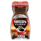 Nescafé Classic Café Soluble, Descafeinado, 200g