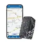 Traceur GPS Voiture,Traceur GPS Temps de Veille 240 Jours Localisateur GPS Traceur Véhicule en Temps Réel Tracker GPS Antivol,GPS Tracker pour Voitures, Motos, camions（20000mah）