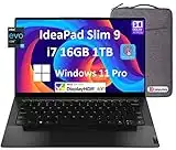 Lenovo IdeaPad Slim 9 9i Pro 14ITL5 14" 4K UHD Touchscreen (Intel 4-Core i7-1195G7, 16GB RAM, 1TB PCIe SSD) Business Laptop, Backlit, Fingerprint, 2 x Thunderbolt 4, IR-Webcam, Windows 11 Pro