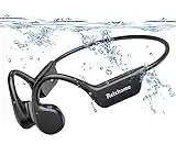 Relxhome Bone Conduction Headphones, Swimming Headphones Bluetooth 5.3, MP3 Sports Headphones Built-in 32GB Memory, IPX8 Waterproof Headphones, Wireless Open Ear Headphones for Swimming, Running